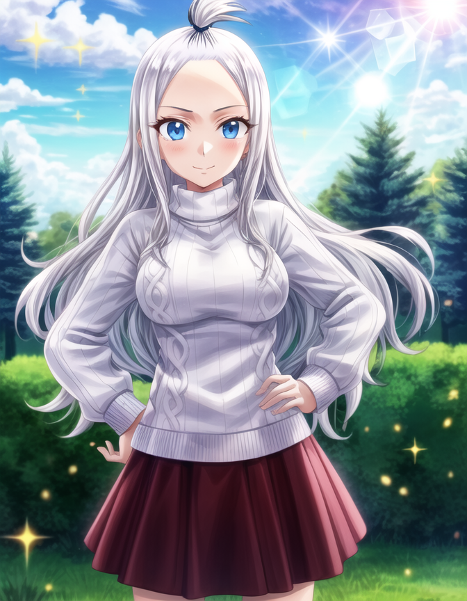 00000-2359730938-1girl, (white wool sweater), maroon skirt, blue eyes, (detailed_1.3), beautiful, perfect lighting, hands on hips, (abcdef_miraja.png